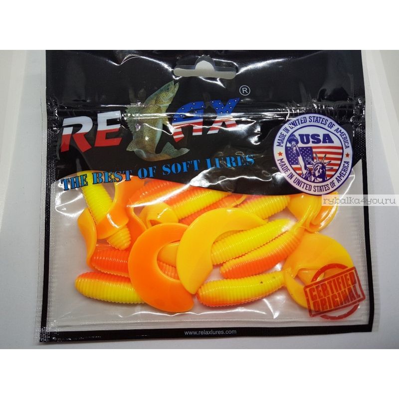 Твистер Relax Twister 4"  9,0см / упаковка 10 шт / цвет: VR4-TL-060
