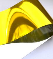 Фольга «Битое стекло» золото  для дизайна ногтей №20