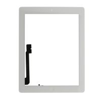 Тачскрин Apple iPad 3/iPad 4 (в сборе с кнопкой Home) (white) Оригинал