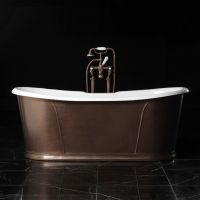 Чугунная ванна Devon&Devon Camelot Rame Antico 182x80 схема 3