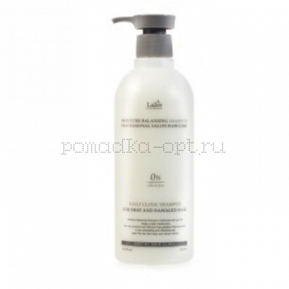 La'dor Moisture balancing shampoo Увлажняющий шампунь без сульфата 530ml ОРИГИНАЛ
