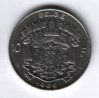10 франков 1969 г. Бельгия Belgie