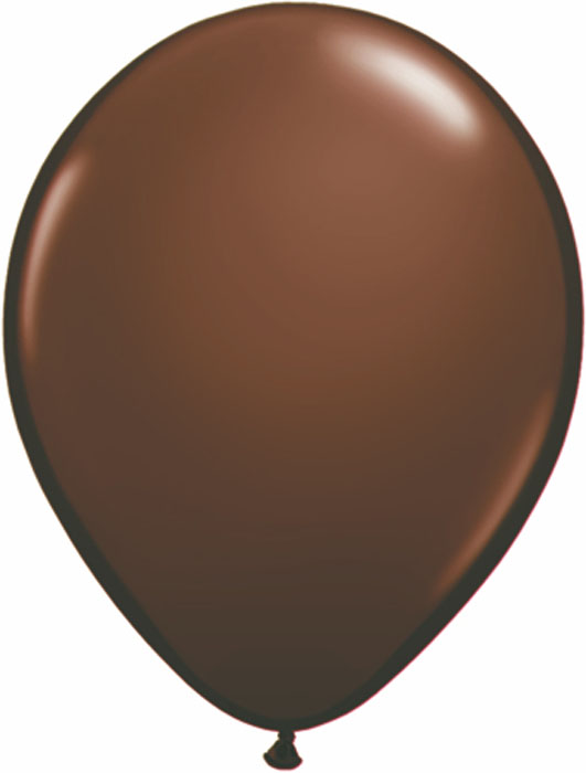 МИНИ шар коричневый маленького размера с гелием