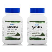 Спирулина в капсулах ХелфВит| Healthvit Spirulina Capsules