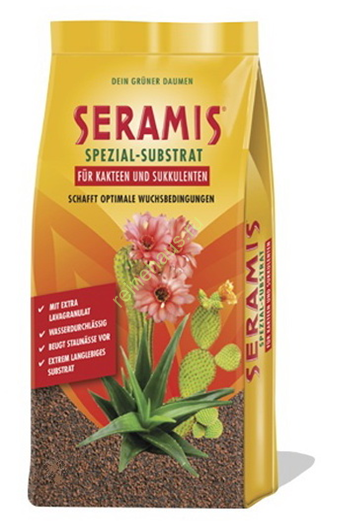 SERAMIS грунт для кактусов  и суккулентов 2,5 л