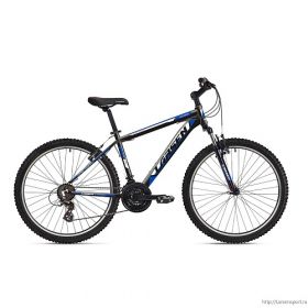 Велосипед Larsen Rapido Black/Blue 21ск, (18,26") черный/синий