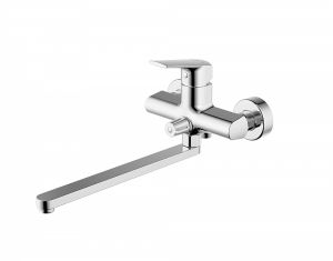 Смеситель для ванны и душа BRAVAT Real F6121179CP-01L