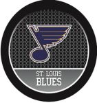 Брелок шайба с цветным логотипом ХК "St. Louis Blues"