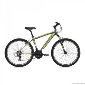 Велосипед Larsen Rapido Dark Gray/ Lime 21ск, (18,26") темно-серый/салатовый