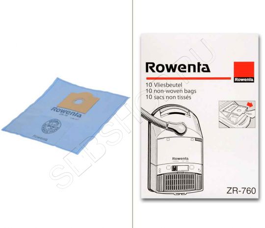 Мешки для пылесосов ROWENTA (Ровента)  . Артикул ZR760