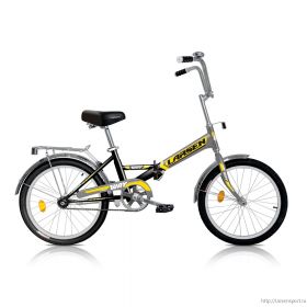 Велосипед Larsen Way Black/Yellow 1ск, (18,20") черный/желтый