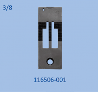 Игольная пластина BROTHER 116506-001 3/8 -3(Для лёгких материалов) (LT2-B842) (STRONG)