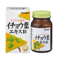 Orihiro Гинкго Билоба с Элеутерококком, 240 таблеток.