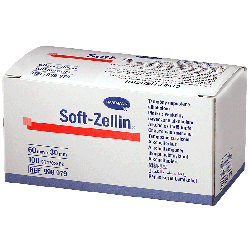 SOFT-ZELLIN® / Софт-Целлин - спиртовые салфетки