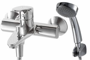 Смеситель для ванны и душа BRAVAT Drop F64898C-B
