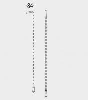 Devon&Devon New Etoile сливной механизм, ручка, цепочка и рычаг для высокого бачка схема 1