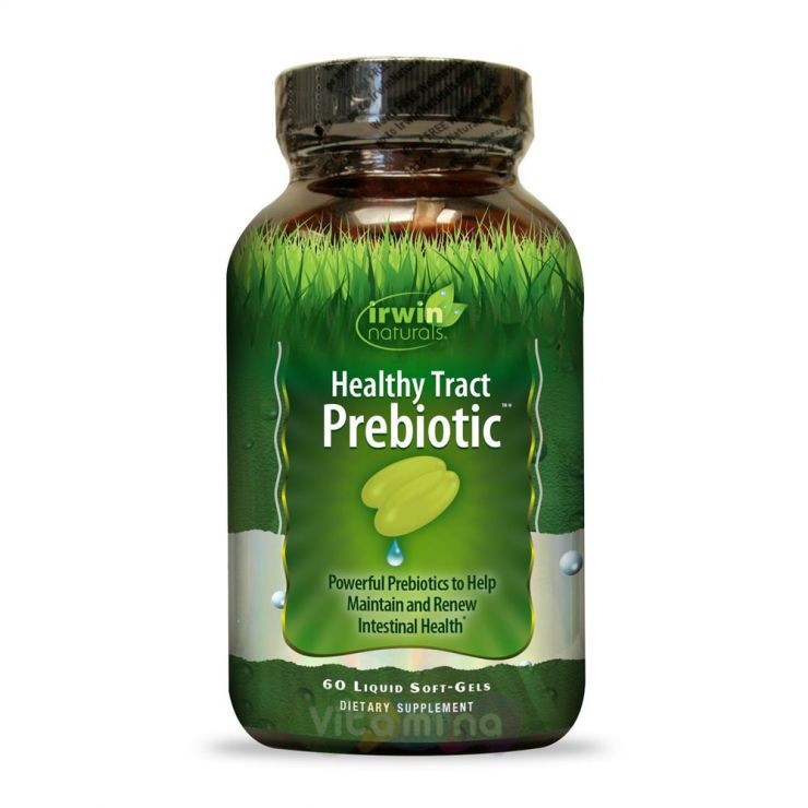 Irwin Naturals Комплекс пребиотиков Healthy Tract Prebiotic, 60 капсул
