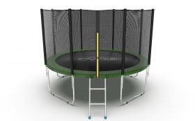 Батут EVO jump External 10ft (Green) (305см)