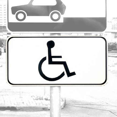 Дорожный знак 8.17 "Инвалиды"