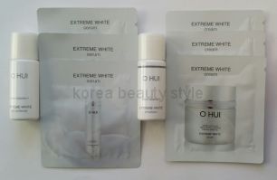 Набор из 8 пробников средств линии O HUI snow vitamin™ EXTREME WHITE
