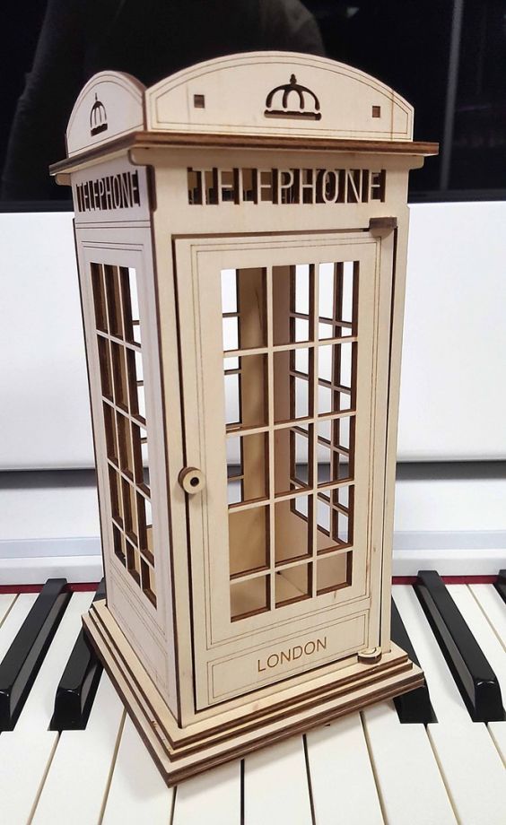 Чайный домик телефонная будка из дерева на заказ