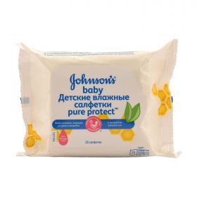 Johnson's baby Pure Protect 25шт