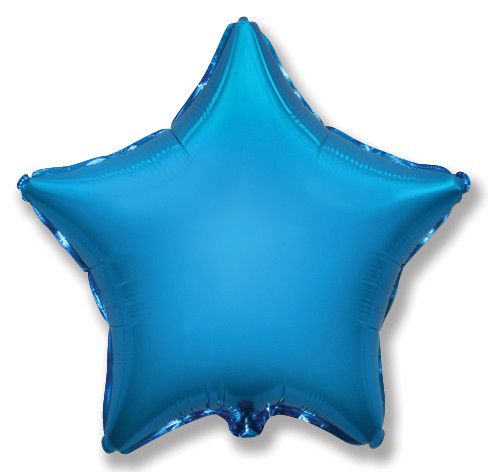 Шар (18''/46 см) Звезда, Синий