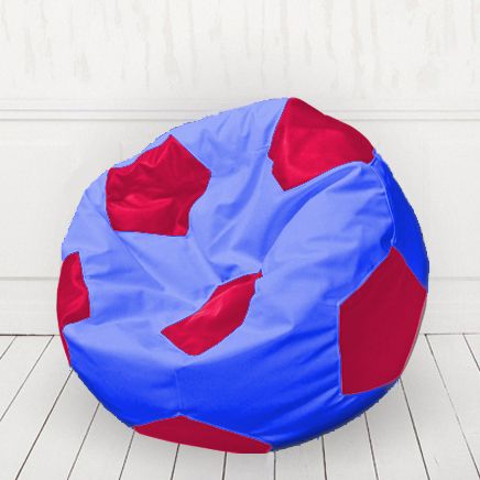 Кресло мяч Синий с красным