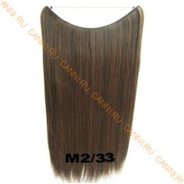 Искусственные термостойкие волосы на леске прямые №M002/033(60 см) - 100 гр.
