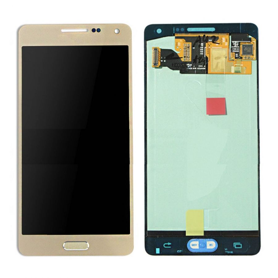 LCD (Дисплей) Samsung A500F Galaxy A5 (в сборе с тачскрином) (gold) Оригинал