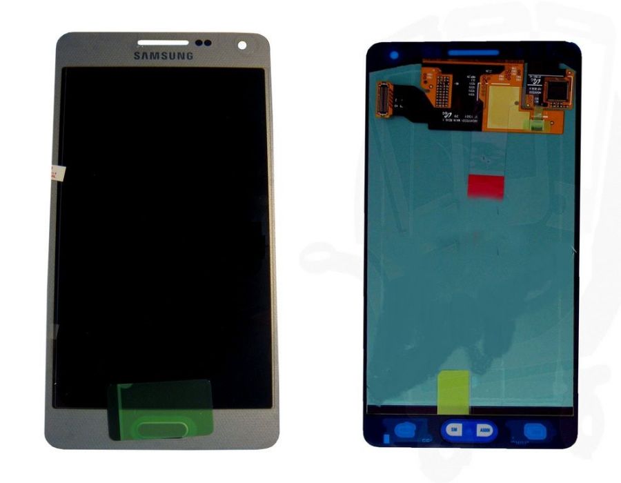 LCD (Дисплей) Samsung A500F Galaxy A5 (в сборе с тачскрином) (silver) Оригинал