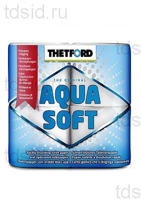 Туалетная бумага Aqua Soft