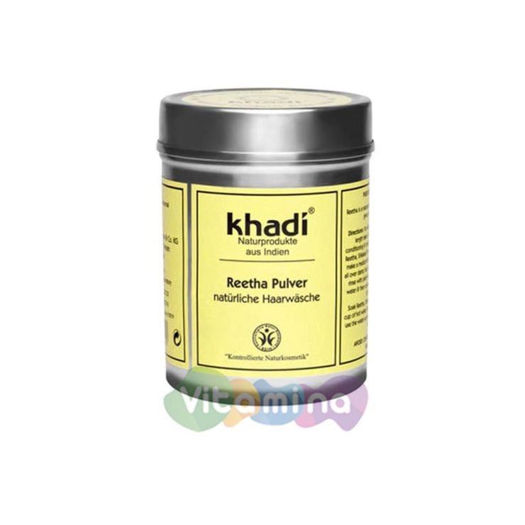 Khadi Порошок-маска для волос «Мыльный орех», 150 г
