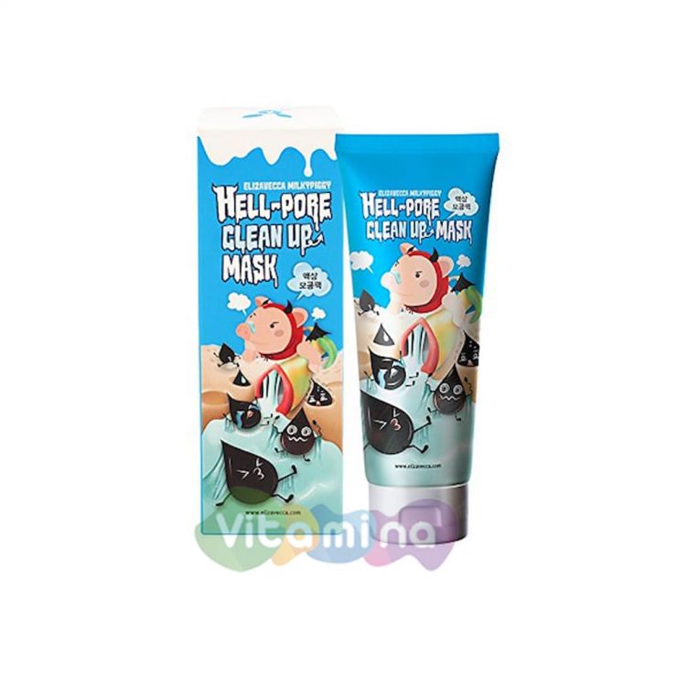 Elizavecca Маска-плёнка для очищения пор Milky Piggy Hell-Pore Clean Up Mask