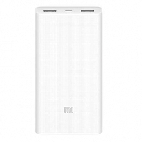 Повер банк Power Bank Xiaomi Mi 20000 мАч белый