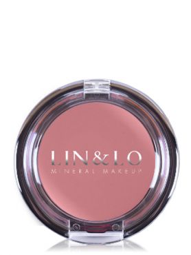 LIN&LO Румяна-помада кремовые LLBC07 дымчато - розовый