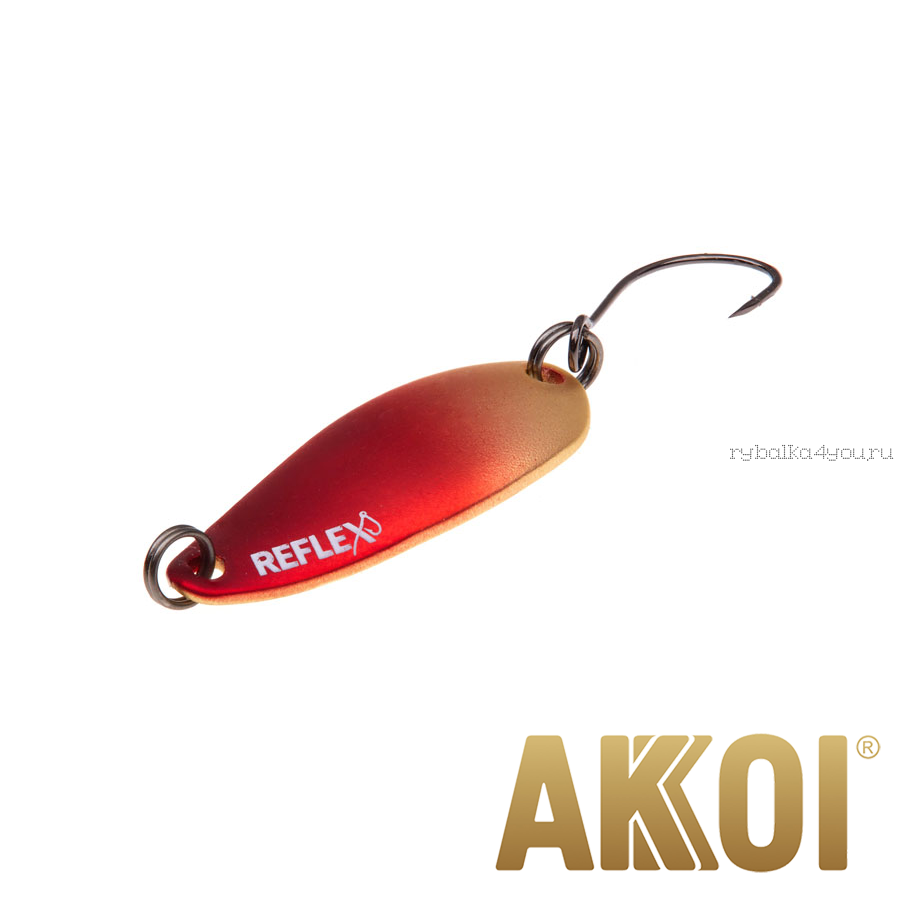 Колеблющаяся блесна Akkoi Reflex Hobo 2,9 см / 2,3гр / цвет:  R01