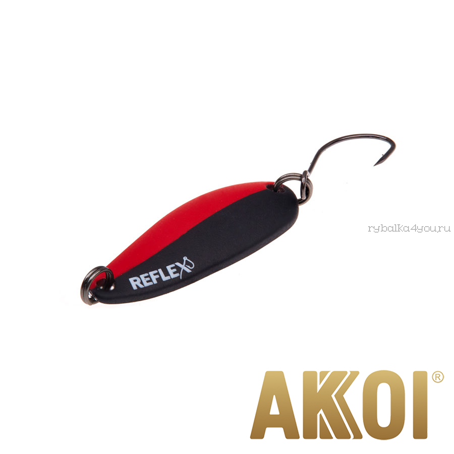 Колеблющаяся блесна Akkoi Reflex Hobo 2,9 см / 2,3гр / цвет:  R12