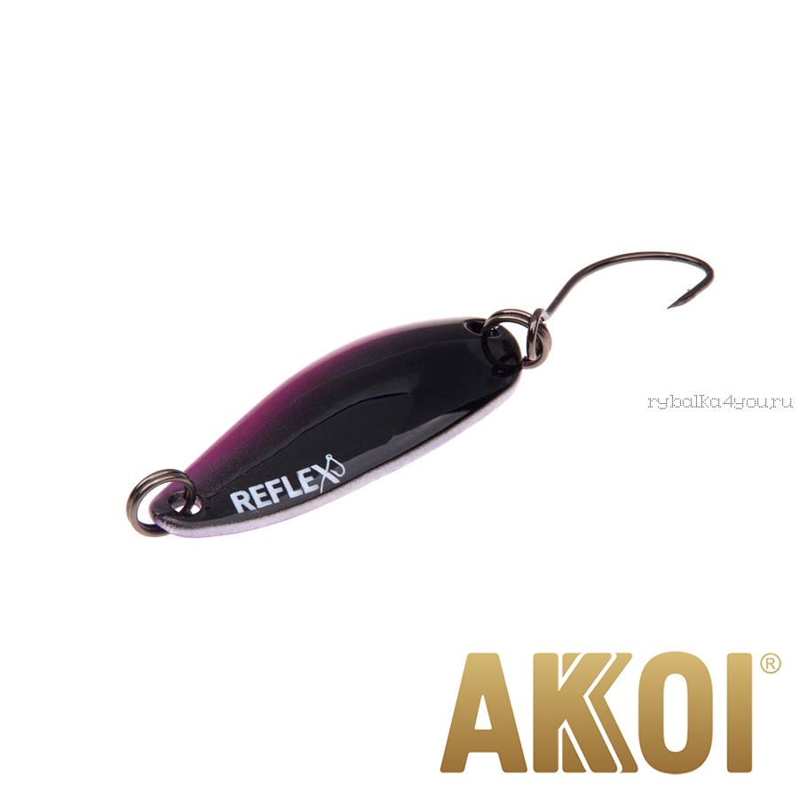 Колеблющаяся блесна Akkoi Reflex Hobo 2,9 см / 2,3гр / цвет:  R37