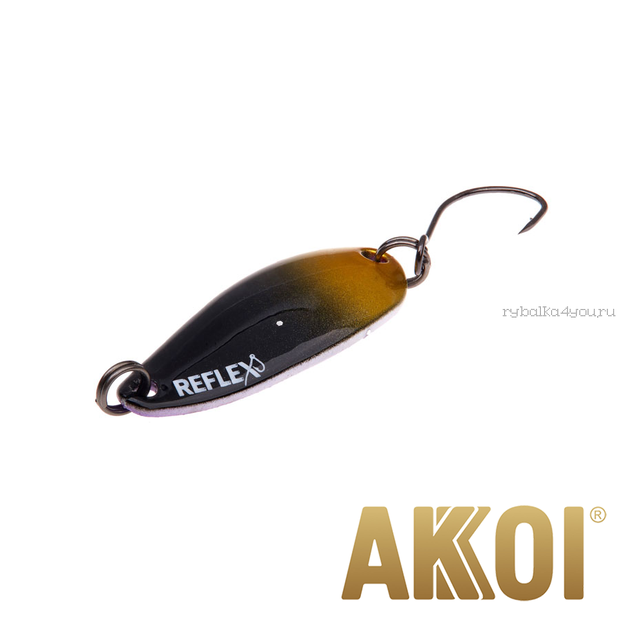 Колеблющаяся блесна Akkoi Reflex Hobo 2,9 см / 2,3гр / цвет:  R39