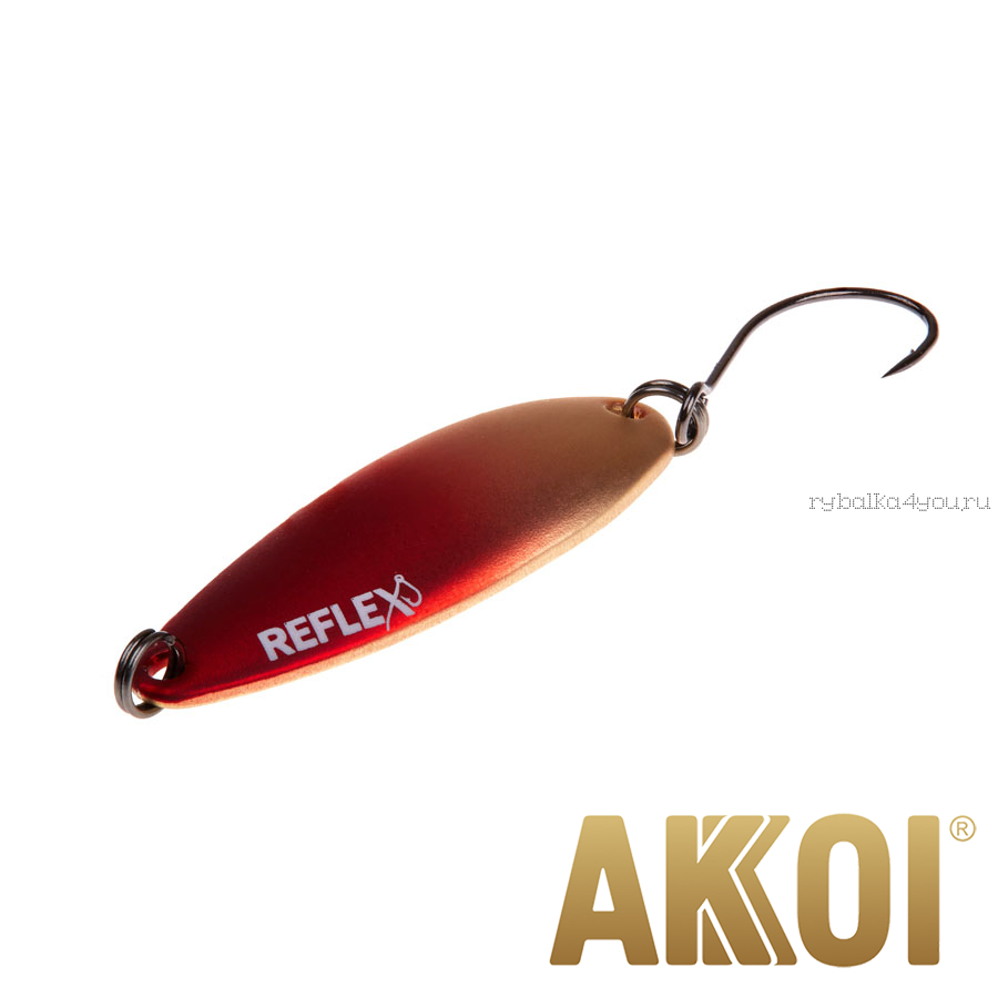 Колеблющаяся блесна Akkoi Reflex Legend 3,5 см / 3,1 гр / цвет: R01