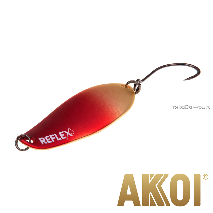 Колеблющаяся блесна Akkoi Reflex Element 4,2 см / 4,8 гр / цвет:  R01
