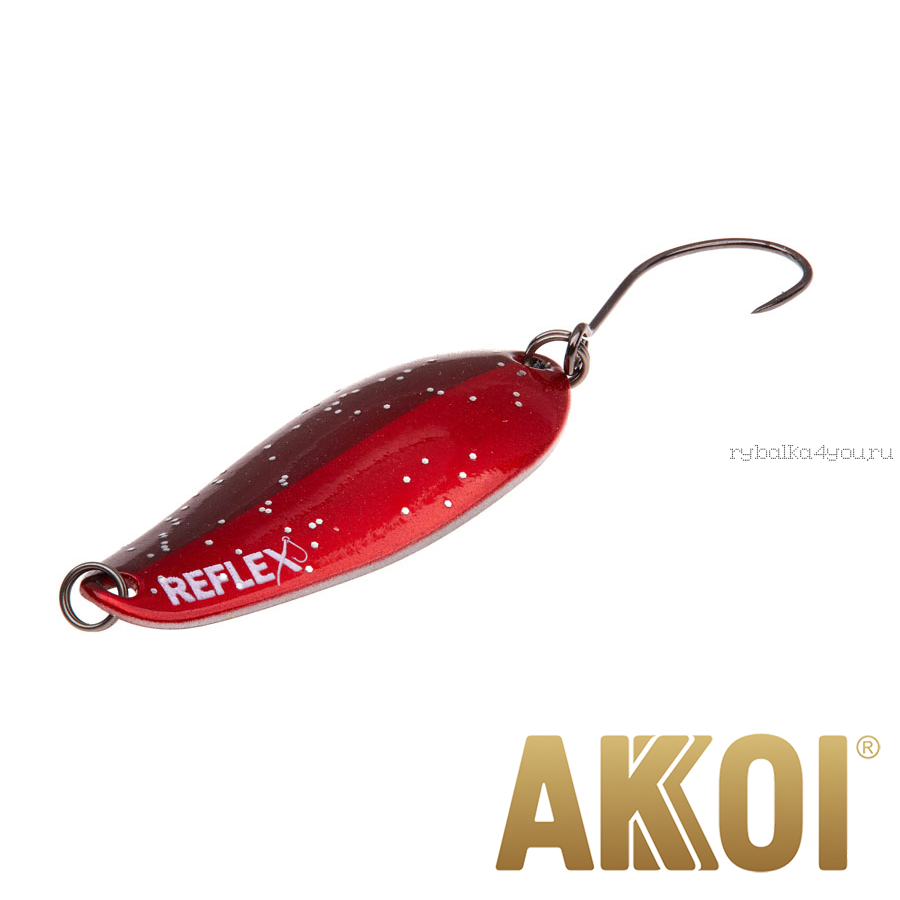 Колеблющаяся блесна Akkoi Reflex Element 4,2 см / 4,8 гр / цвет:  R11