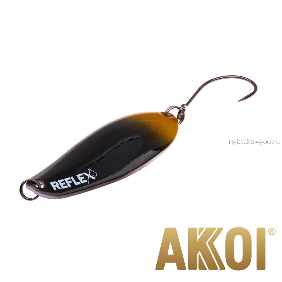 Колеблющаяся блесна Akkoi Reflex Element 4,2 см / 4,8 гр / цвет:  R39