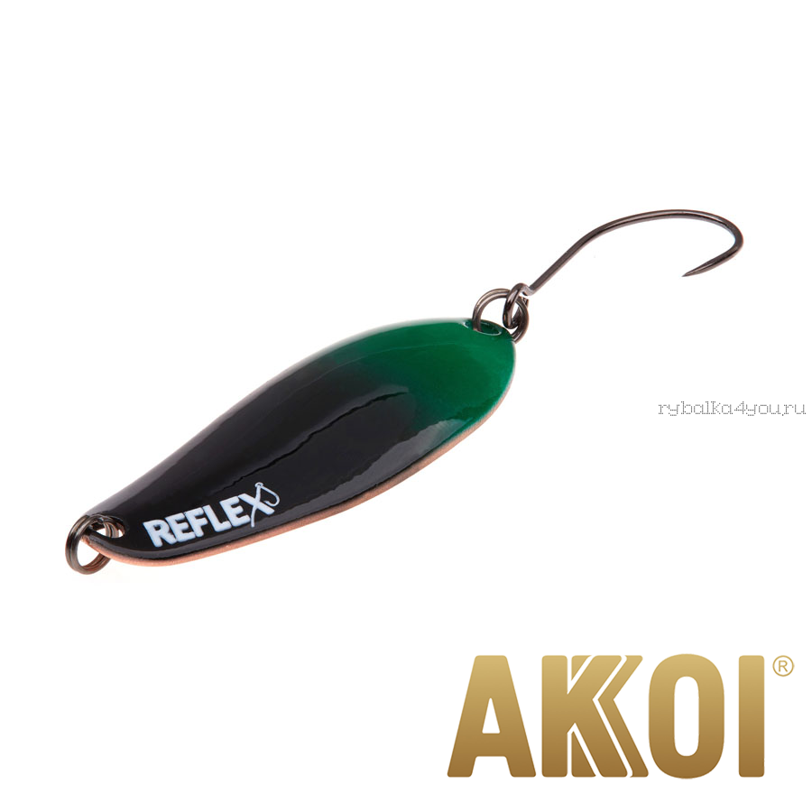 Колеблющаяся блесна Akkoi Reflex Element 4,2 см / 4,8 гр / цвет:  R40