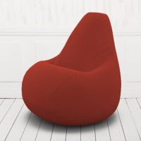 Кресло-груша Кент  10 красный