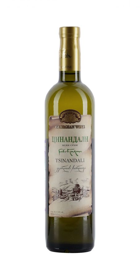 Вино Цинандали, Кварельский Погреб, белое, сухое, 0,5