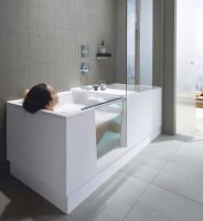 Duravit Комбинированная ванна с дверью Shower + Bath 170x75 700403 схема 1