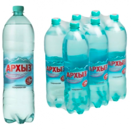 Вода Архыз газ 1,5 литра (1 уп./6 бут.)