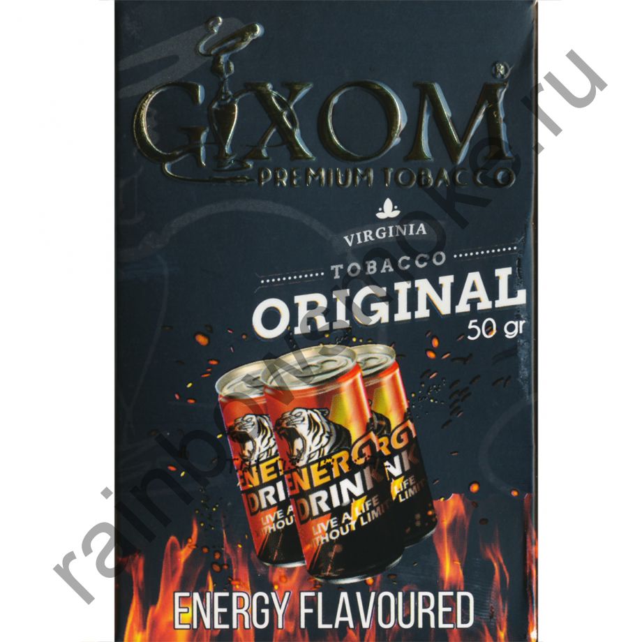 Gixom Original series 50 гр - Energy (Энергетический Напиток)